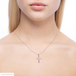 Diamantový prívesok Hosanna, ružové zlato