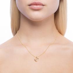 Diamantový prívesok Being, žlté zlato, srdce