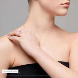 Tanzanitový prsteň Loom, ružové zlato