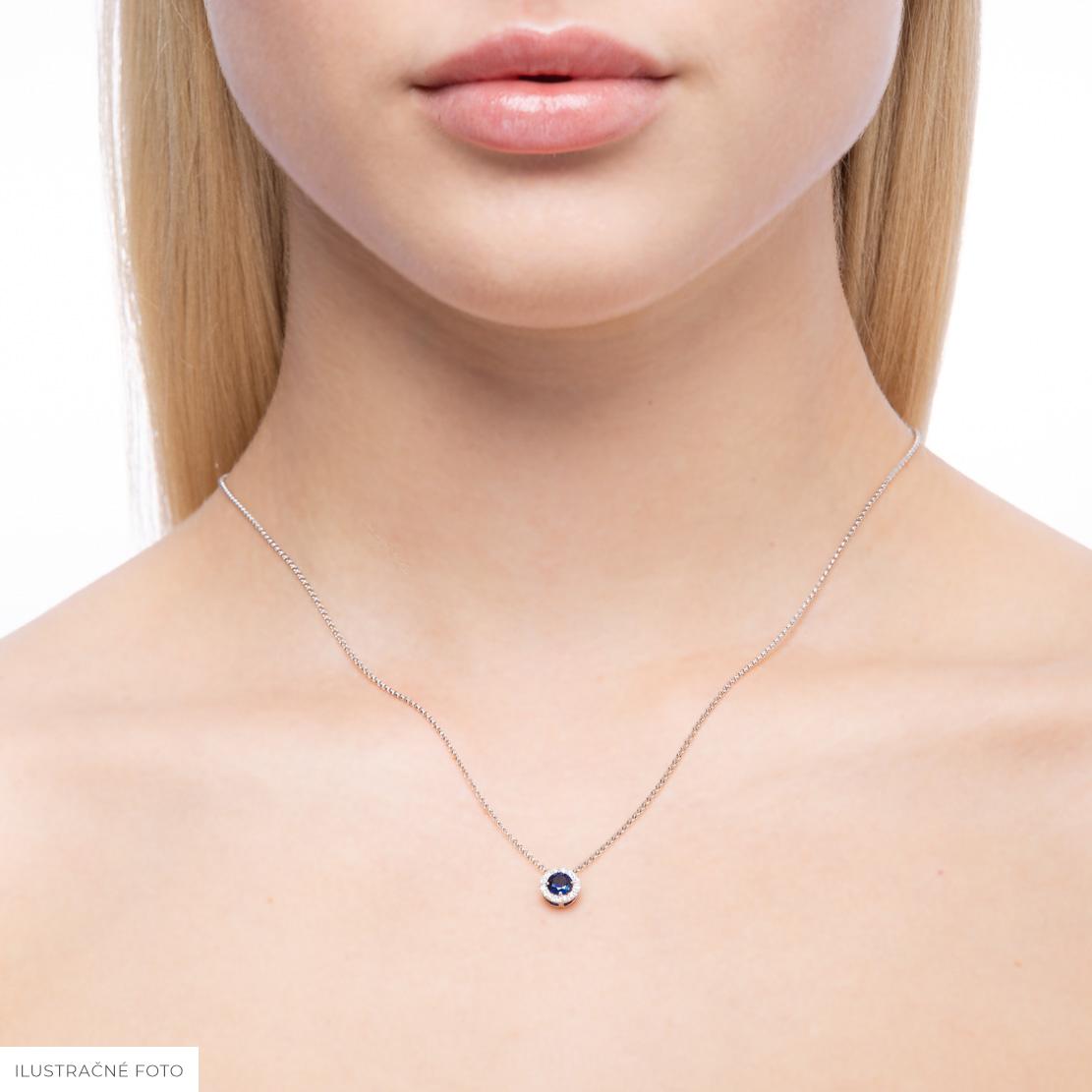 Zafírový prívesok Zaira , žlté zlato