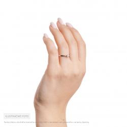 Diamantový zásnubní prsten Bitsie, žluté zlato