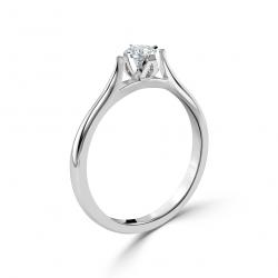 Diamantový zásnubní prsten Lurencia, bílé zlato