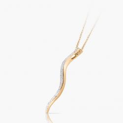 Diamantový přívěsek Entertainment, žluté zlato