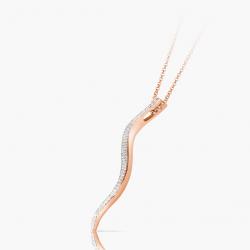 Diamantový přívěsek Entertainment, růžové zlato