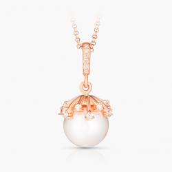 Perlový přívěsek Belis, růžové zlato