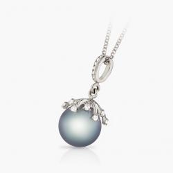 Perlový přívěsek Belis, bílé zlato