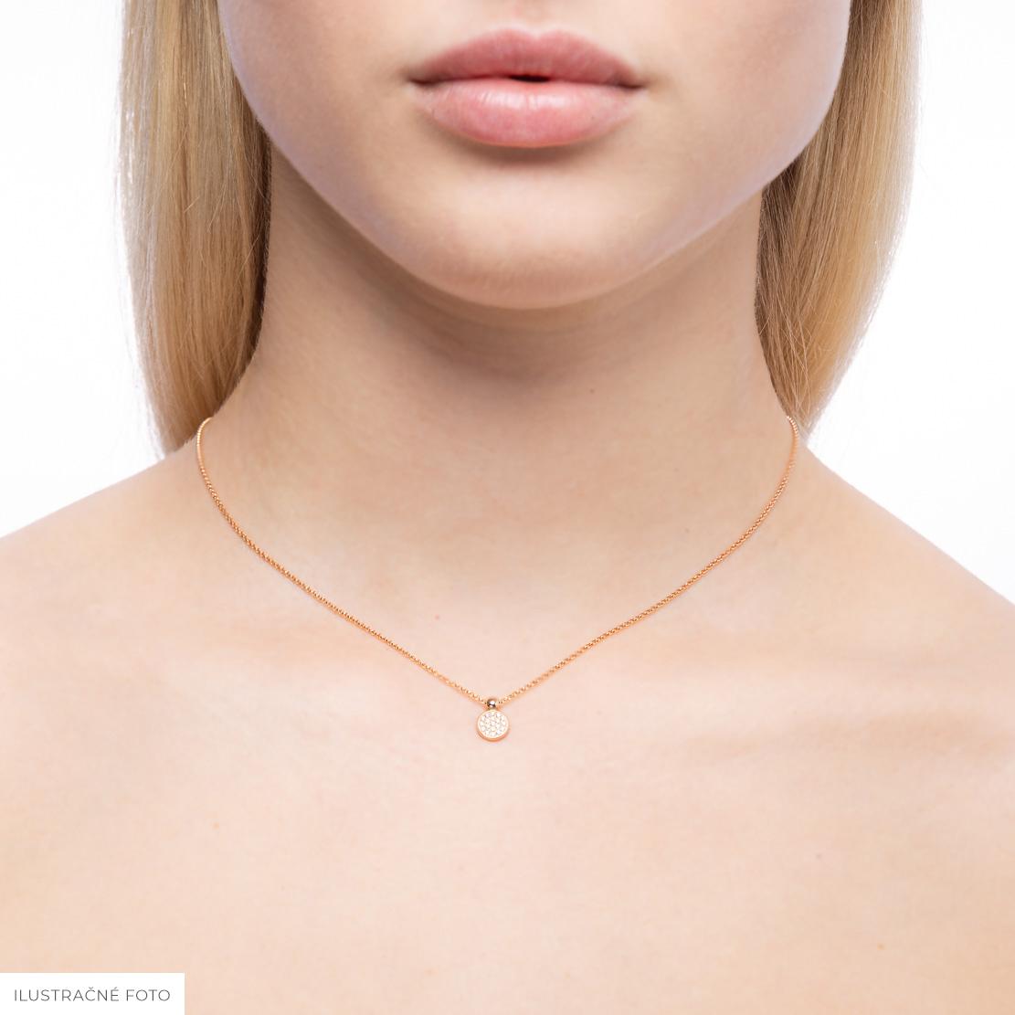 Diamantový náhrdelník Avidity, bílé zlato