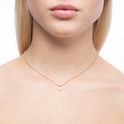 Diamantový náhrdelník Avidity, růžové zlato