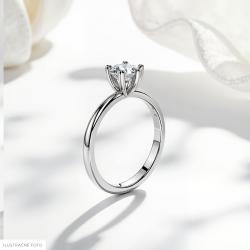  Prsteň Elyse, striebro