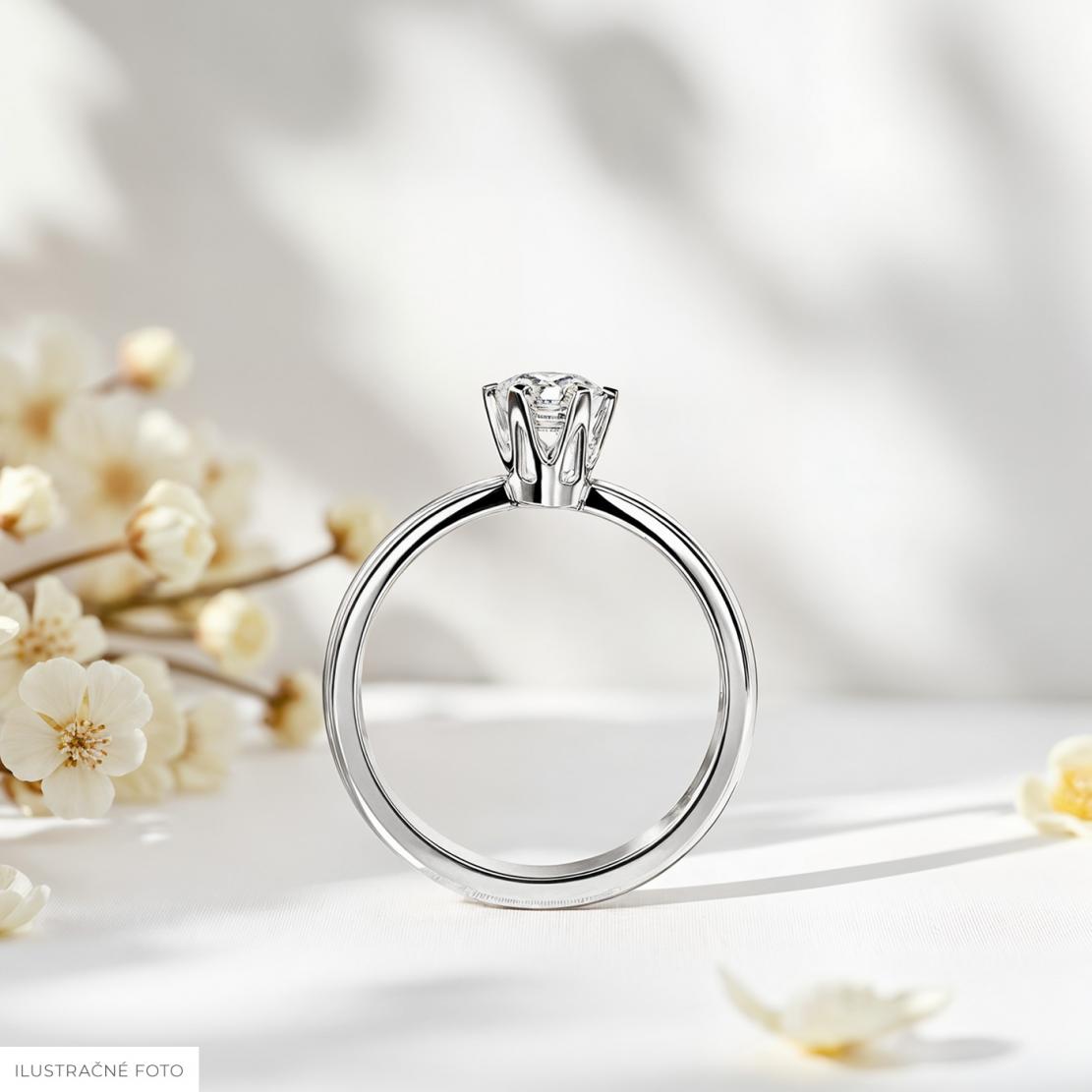  Prsteň Janette, striebro